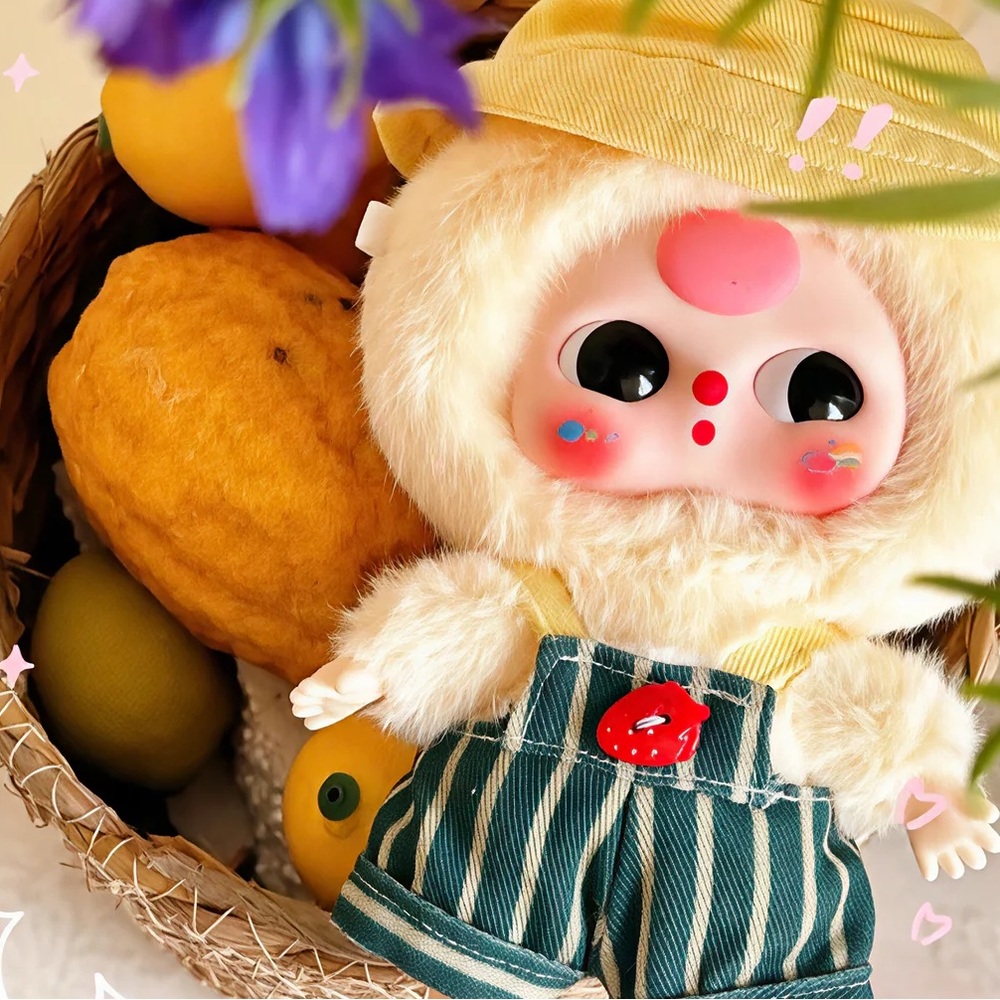 Baby Three Rabbit Macaron Cute Bunny Plush Series Blind Box - Picture 7 of 14